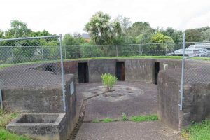 Gun turret at Chamberlain Park in Mt Albert