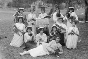 HistoryTemperane Ladies Brass Band, circa 1910