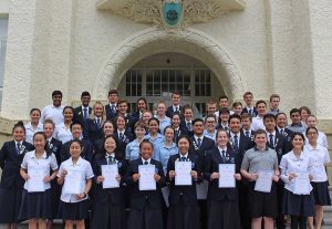 Mt Albert Greammar School students awarded Lions service honours