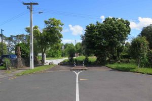 Laurel St joins the walking and cycling pathway - and the Ngati Whatua development
