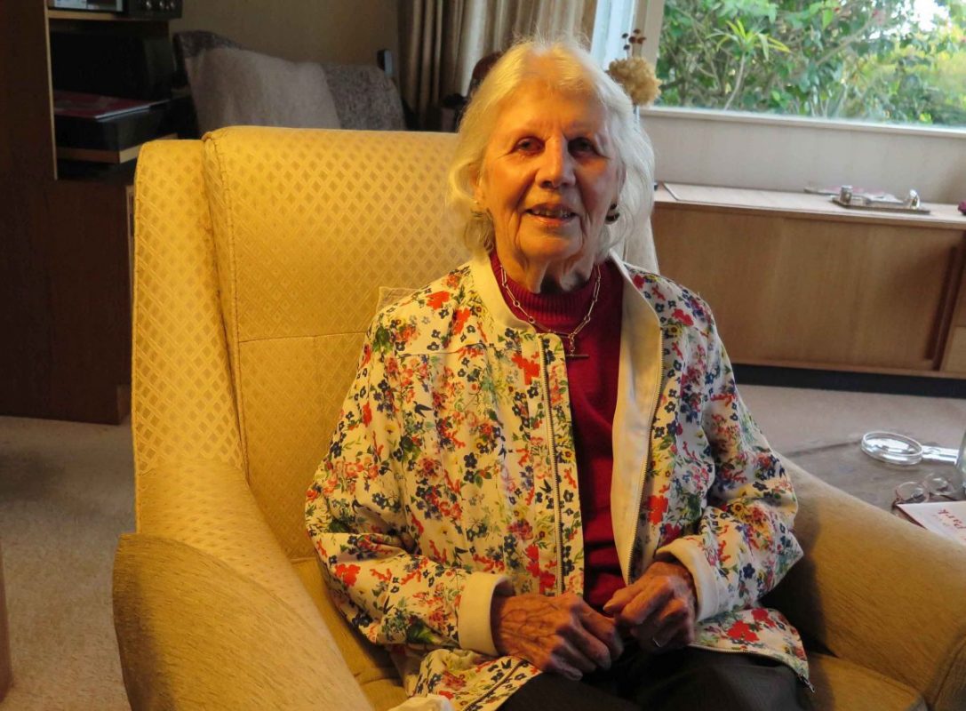 Aimes Jeanette Amies, BM, July 2017 Mt Albert's Jeanette Amies held a secret for 45 years.