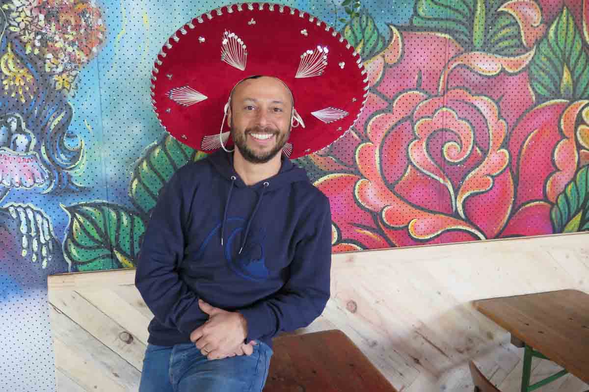 Marcelo Bianchessi, co-owner of Mt Albert's new Mexican restaurant, Taco Loco