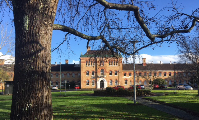 The old Carrington Hospital in the Unitec grounds