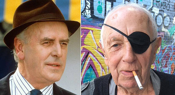 Ray Mills with Arthur Daley