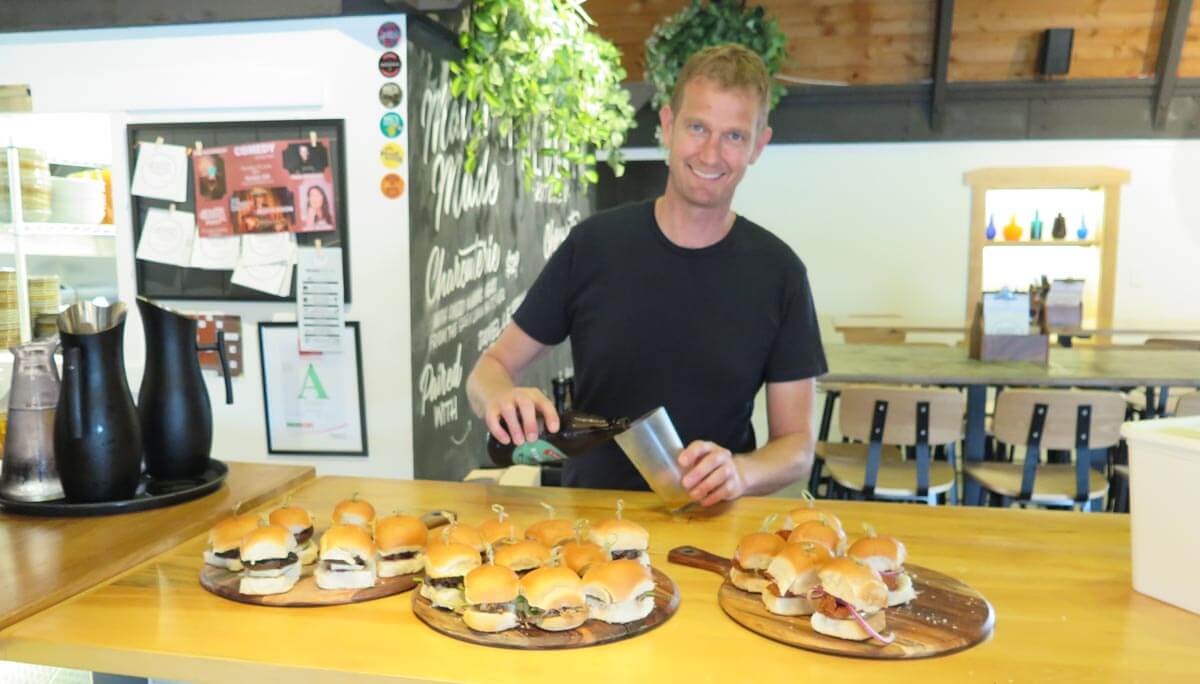 Steve Gough at Mt Albert's Albert's Post