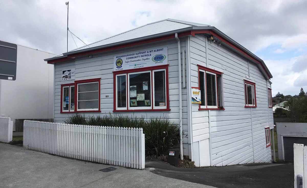 The 100-year-old community house at 869 New North Rd