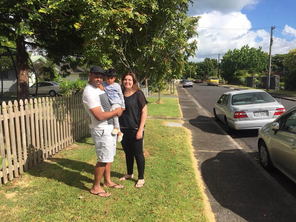 Laurel St residents Selina Chant and Ankur Mistry are worired about  the future of their quiet street.